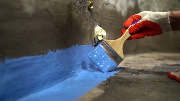 Commercial Wet Basement Repair project at a Middleburg, OH business property by SJ Waterproofing Pros